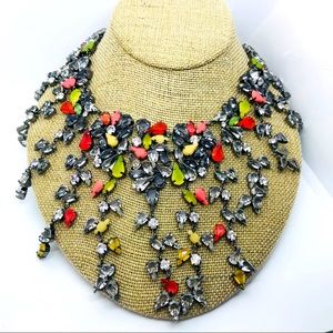 BCBG Bib Statement Necklace